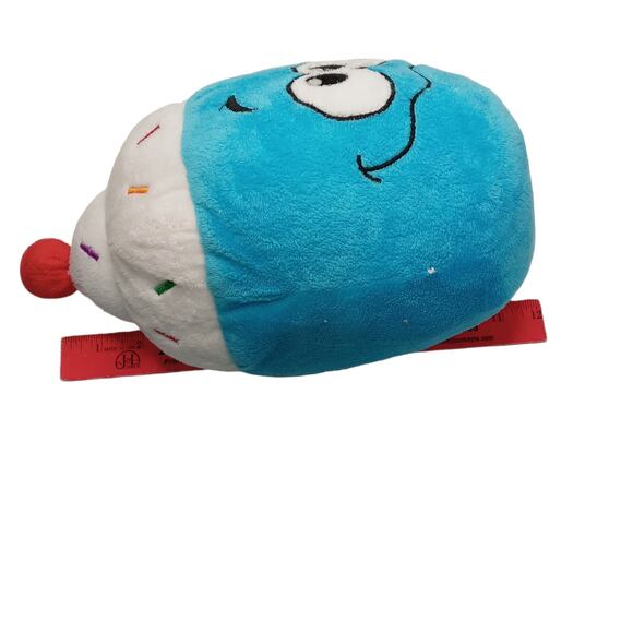 Squishmallow Sugar Loaf Ice Cream Plush 11" Blue Sprinkles Cupcake Pillow Toy - Picture 16 of 16
